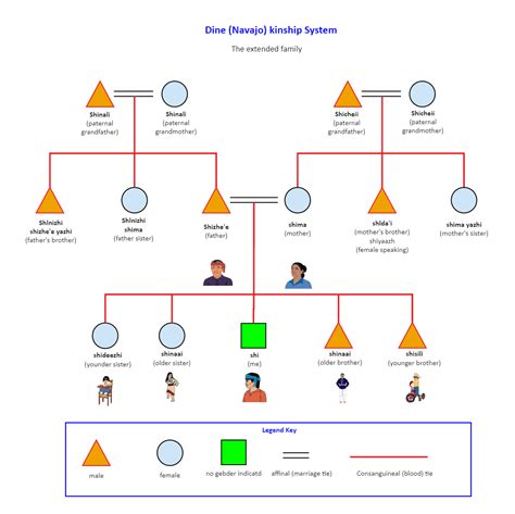 Kinship Chart Template Example