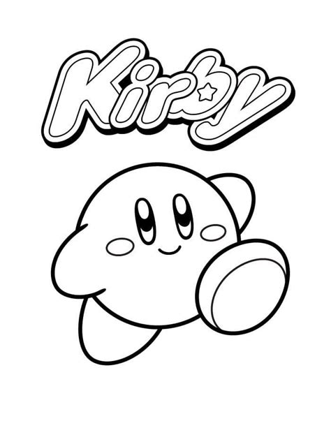 Kirby Coloring Page 5