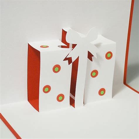 Kirigami Gift Box Card