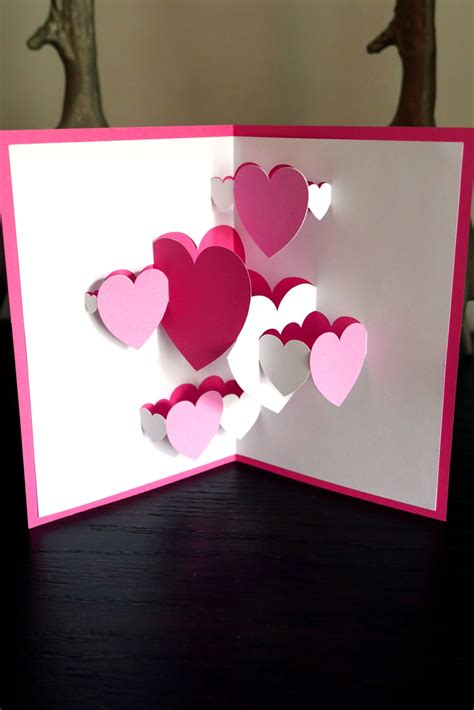 Kirigami heart card