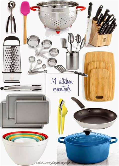 Kitchen Essentials for Wedding Registry