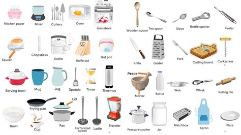 Kitchen Utensils and Appliances