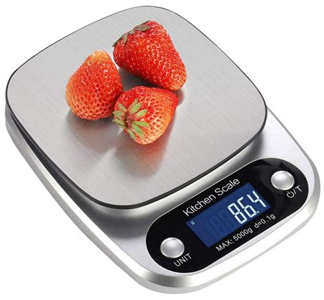 Kitchen weighing scales for recipes