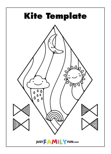 Nature-Inspired Kite Template Design