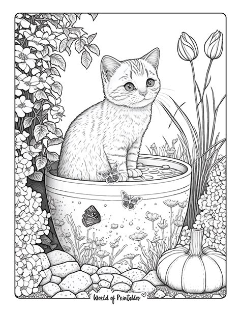 Kitty coloring pages for boys