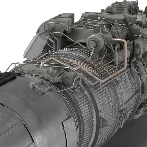 Klimov RD-33 Engine Diagram