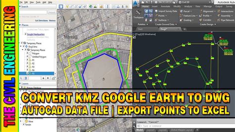 KMZ to Excel Converters