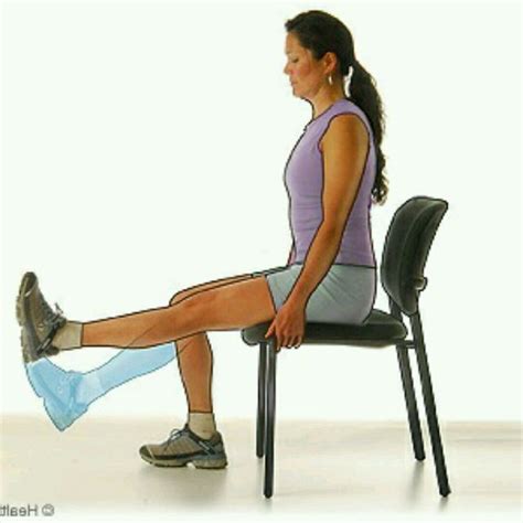 Knee Extension Exercise Image