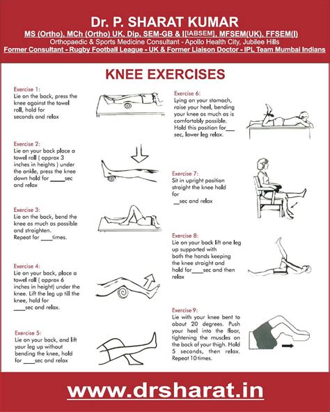 7 Essential Knee Replacement Exercises With Pictures