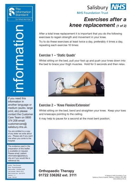 Knee Replacement Exercises Image 6