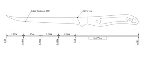 Filleting Knife Pattern