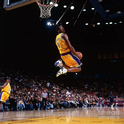 Kobe Bryant in action on the court