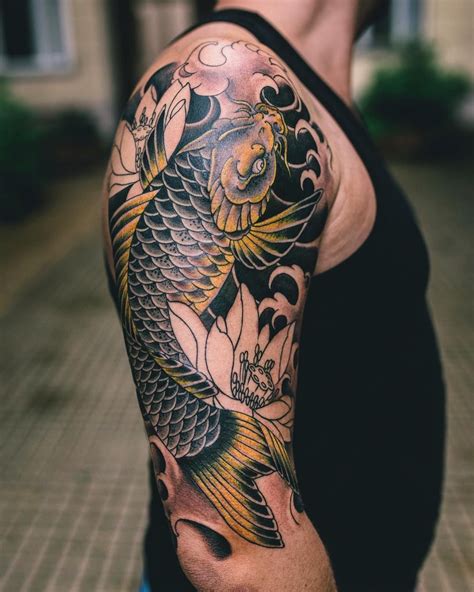 Koi carp tattoo ideas