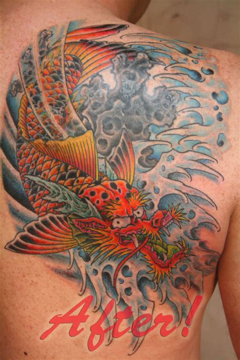 Exploring different koi dragon tattoo designs and their meanings