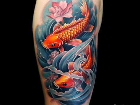 Koi fish tattoo meaning