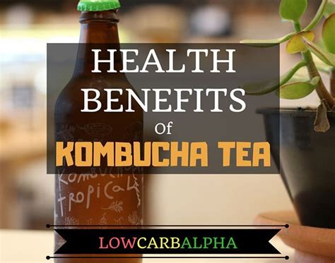 Kombucha tea and other health benefits