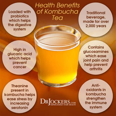 Kombucha tea for digestive health