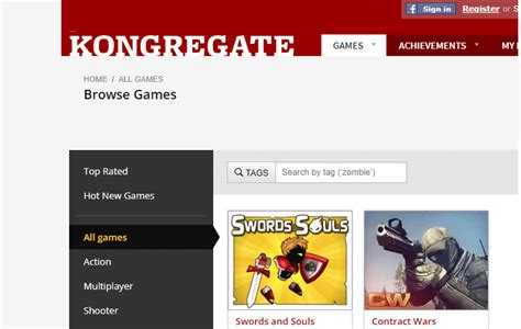 Kongregate Games Unblocked