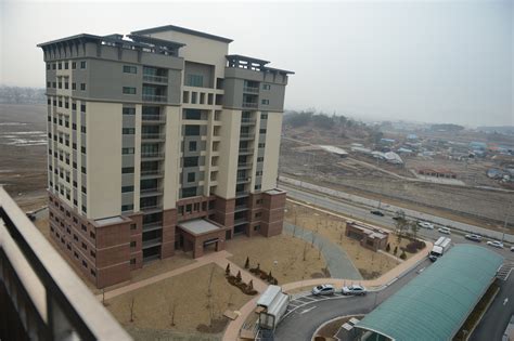 Korea Army base housing kitchen