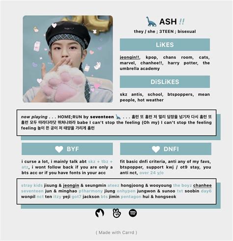 K-pop Server Template Inspiration for Designers