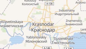 Krasnodar Time Zone Map