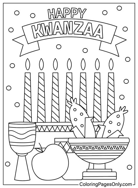 Kwanzaa Coloring Pages