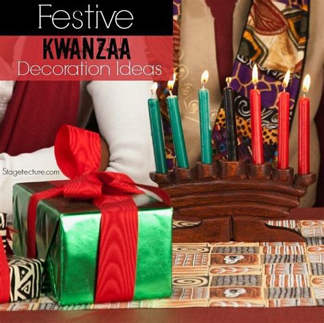 Kwanzaa Home Decor