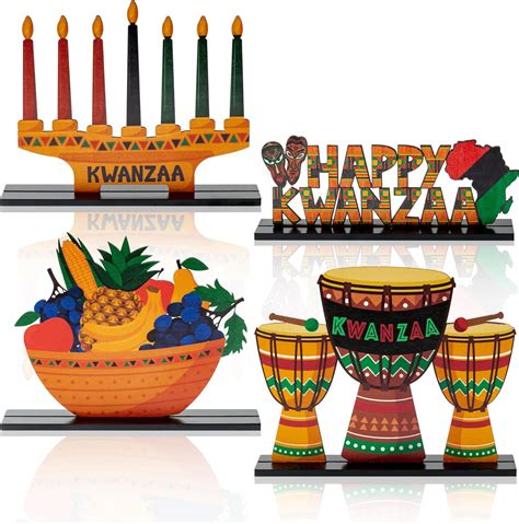 Kwanzaa Place Settings and Centerpieces