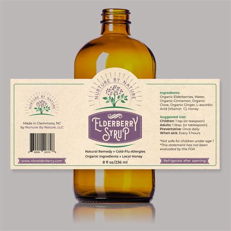 Label design example 1