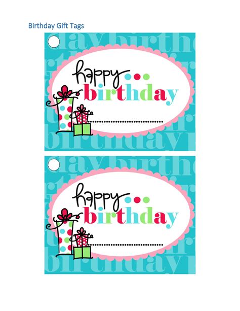 Label maker templates gift tags