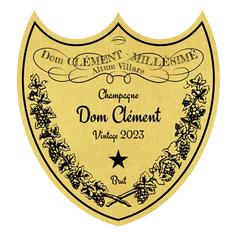 Label Making Software Dom Perignon Label Template