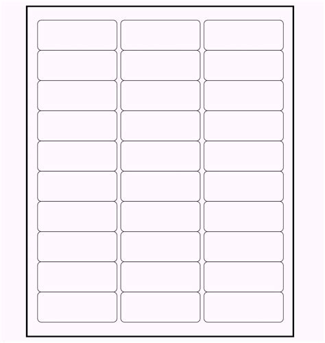 Label Template 3