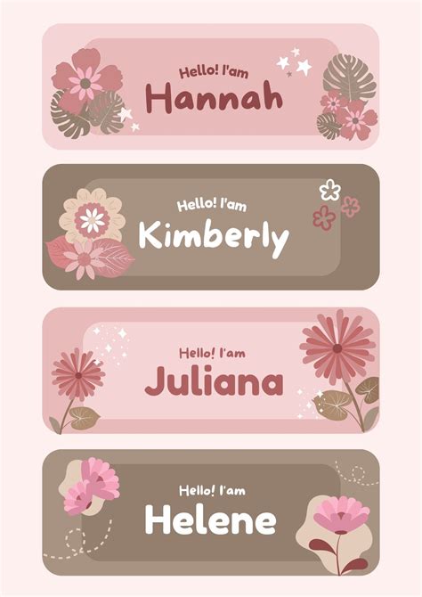 Label Template Design 8