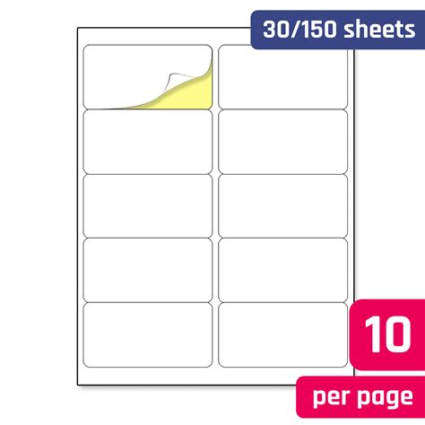 Label template printing 4x3.13