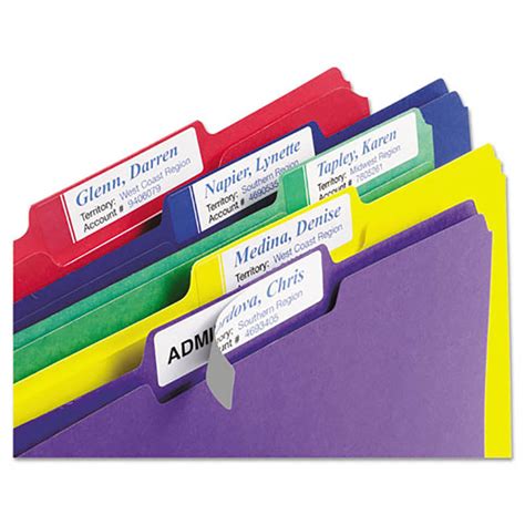 Labels for folders