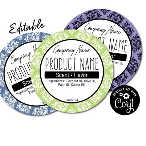 Labels Template Customization