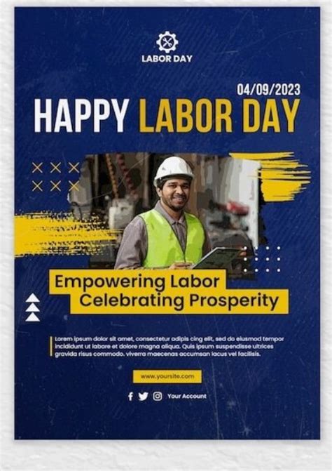 Labor Day Flyer Template Designs