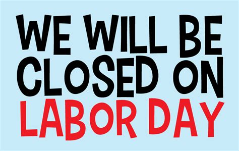 Labor Day Sign