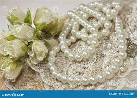 Lace and Pearls Template