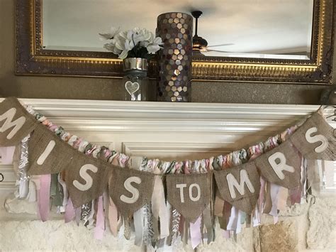 Lace Bridal Shower Banner