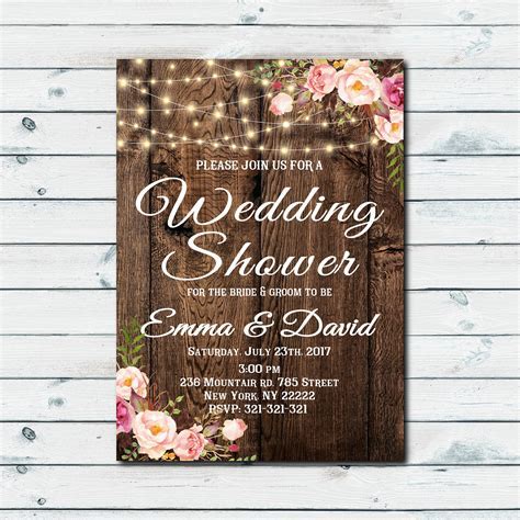 Lace and Floral Wedding Template