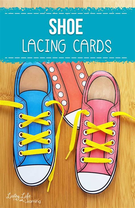 Lacing Card Templates for Kids