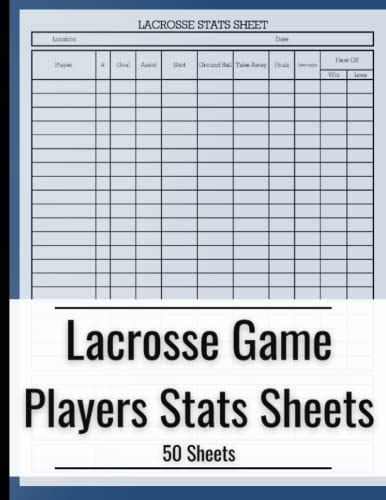 Lacrosse Game Statistics