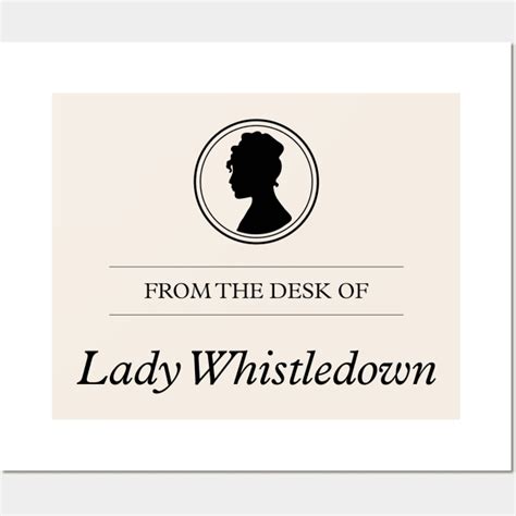 Lady Whistledown's writing desk