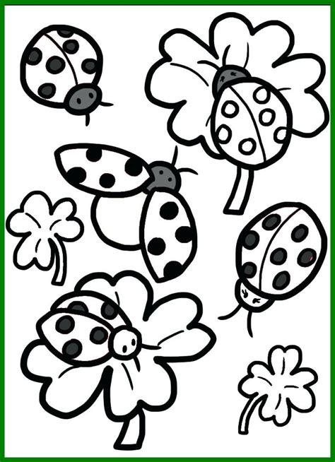 Ladybug coloring pages for kids free