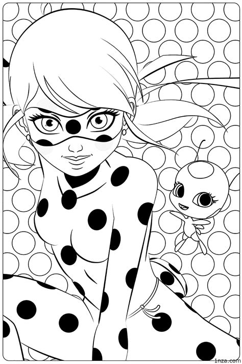 Ladybug coloring pages printable