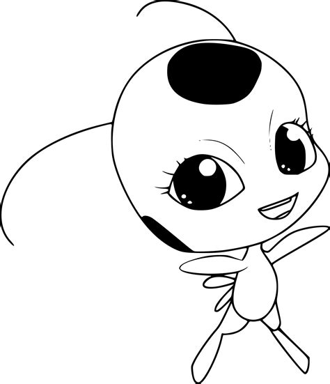 Ladybug coloring pages to color