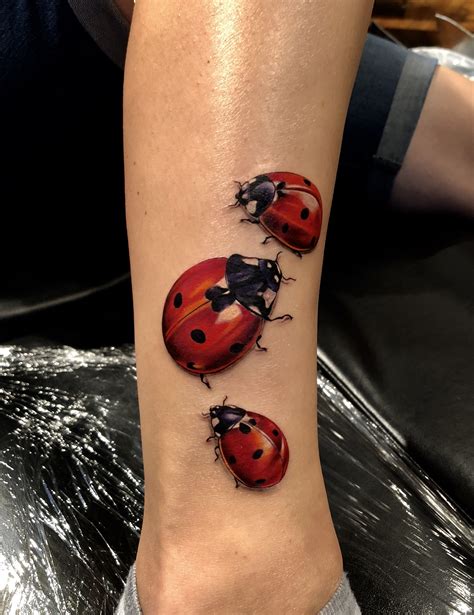 Ladybug Tattoos