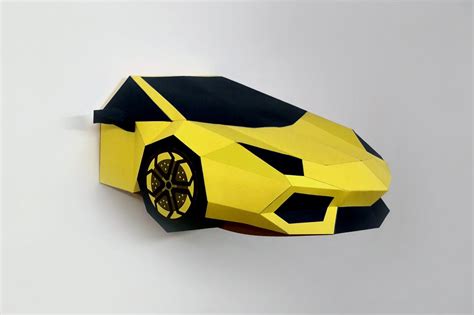 Lamborghini Papercraft Template