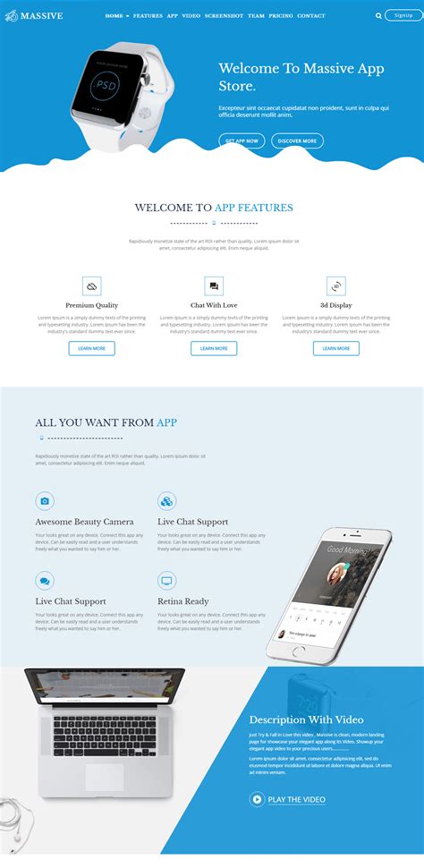 Landing Page Template Conversion 2